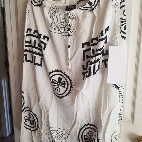 African Print Shirt, Pant, and Skirt - Picture 4 of 6